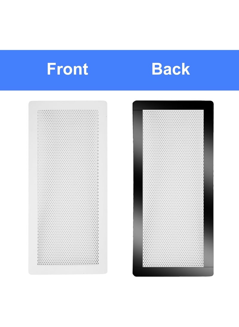 غطاء التهوية المغناطيسية القوية الإضافية ، ترقية غطاء شاشة التهوية الهوائية لفتح قناة التهوية 4 "x10" ، غطاء شاشة التهوية AC للتسجيل للطابق المنزلي سقف الجدار الصيد الحطام الحشرة الشعرية - Image 3